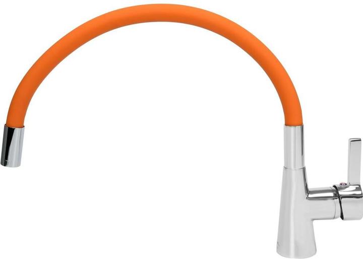 Image du produit Fala Robinet d'évier de cuisine flexible en orange robinet