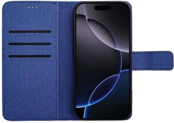Actual product image Siemens Book case OEM GOMMA Book for Xiaomi Redmi Note 14 4G (GLOBAL - 163,25mm x 76,55mm x 8,16mm) blue (Xiaomi Redmi Note 14)