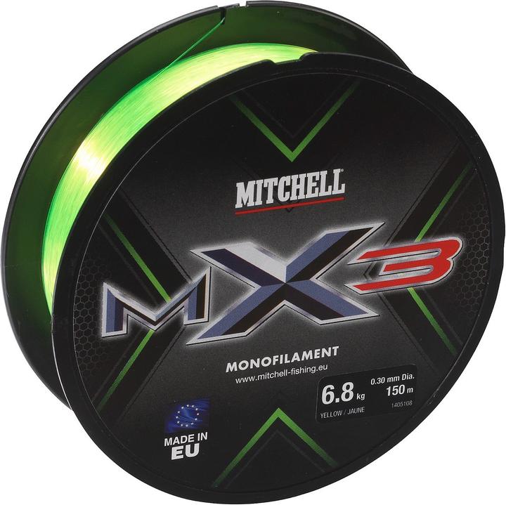 Produktbild Mitchell MX3 Mono Yellow (3.10 kg, 0.20 mm)