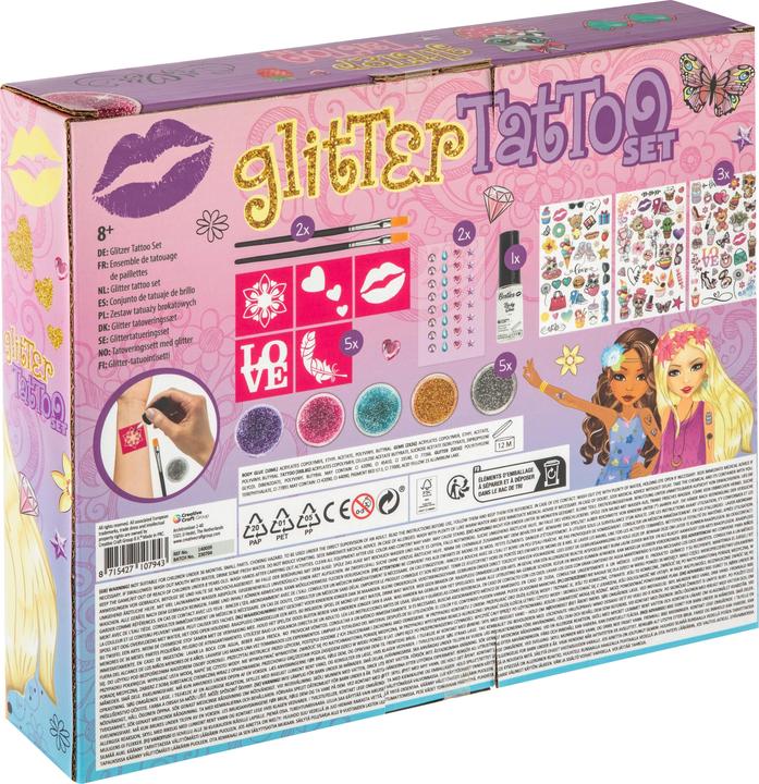 Produktbild Besties Glitzer-Tattoo-Set