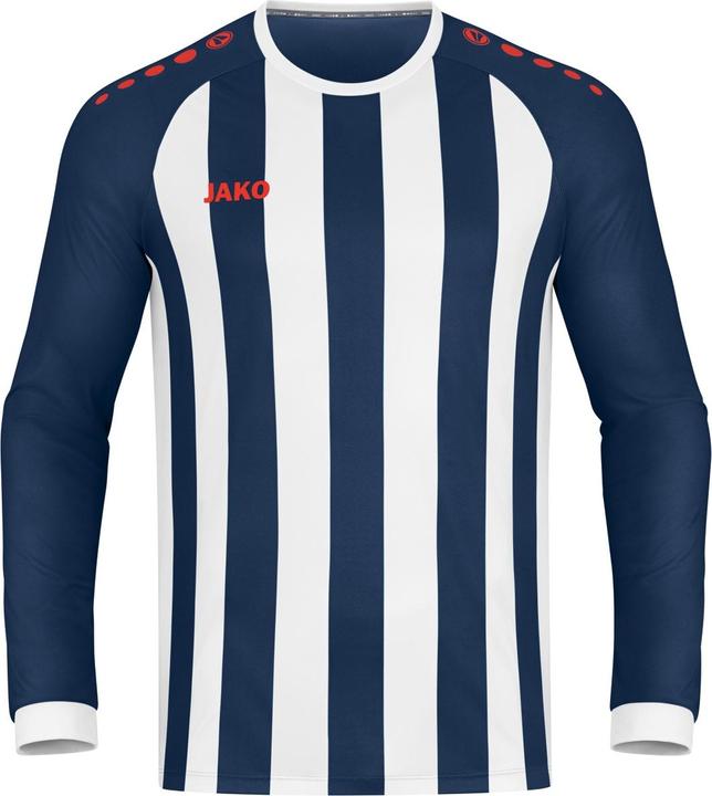 Navy, Fluorescent Red, White