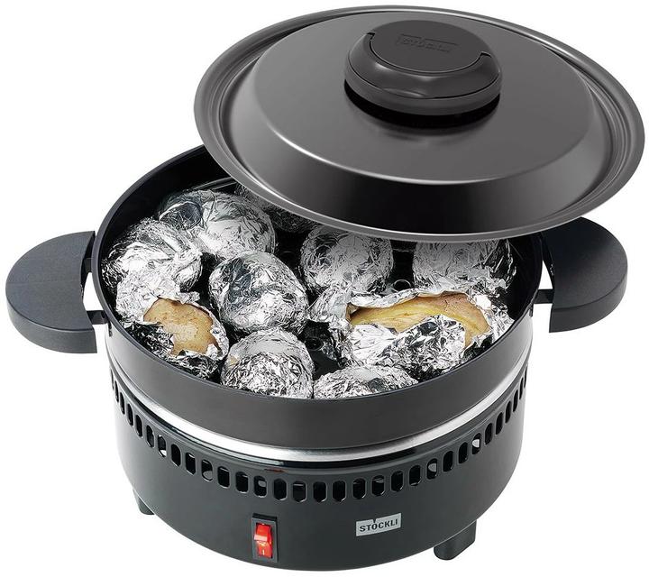 Image du produit Stöckli Four Marroni avec plaque de grill