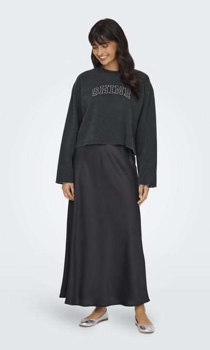 Actual product image Only Regular fit round neck sweatshirt Sweatshirt (XL)