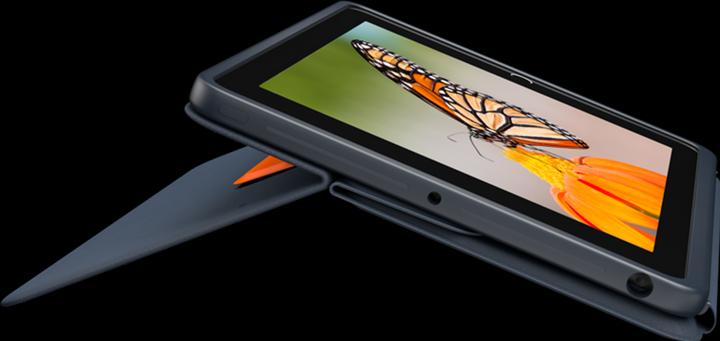 Produktbild Logitech Rugged Combo 3 - CLASSIC BLUE - DEU - WW (DE, iPad 2019 (7. Gen), iPad 2020 (8. Gen))