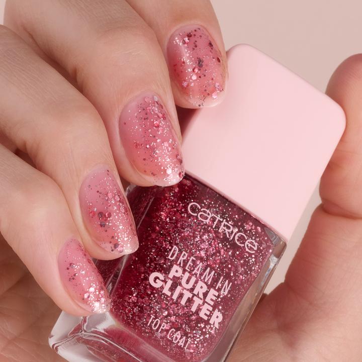 Produktbild Catrice Dream In Pure Glitter Top Coat 050 Sparkle Darling (050 Sparkle Darling, Top Coat)