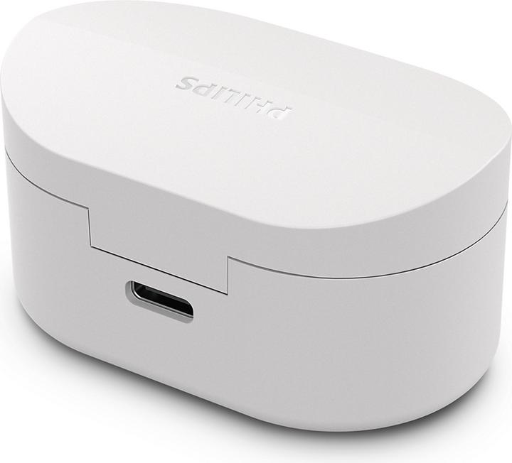 Actual product image Philips TAT1108WT headphones/headset Wireless In-ear Calls/Music Bluetooth White (5 h, Wireless)
