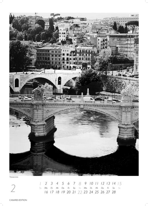 Immagine prodotto Rom schwarz-weiss 2026 S 29x21cm (Tedesco)