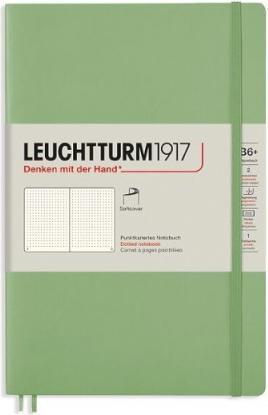 Image du produit Leuchtturm1917 Carnet SOU. B6+ poi. sauge (B6, Quadrillé, Couverture souple)