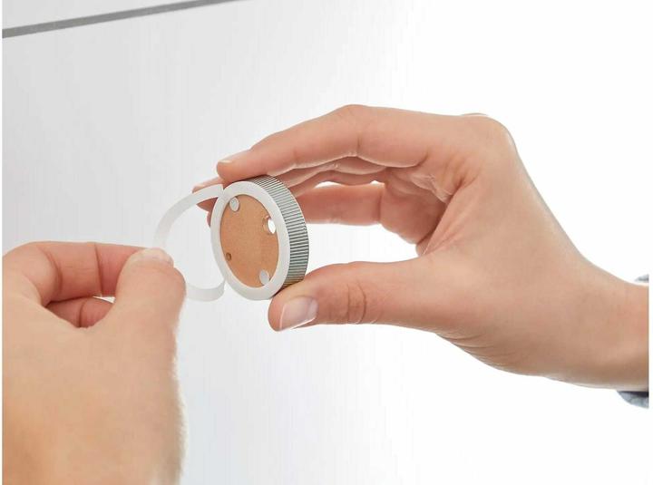 Actual product image tesa MOON toilet roll holder incl. adhesive solution without drilling