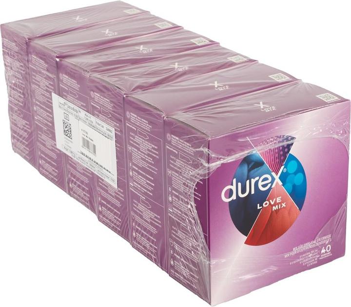 Image du produit Durex Love Mix 40pcs Paquet avantage (240 pcs)