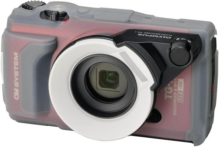 Actual product image Olympus CSCH-128 Silicon Case for TG-7 (Camera bag, 0.38 l)