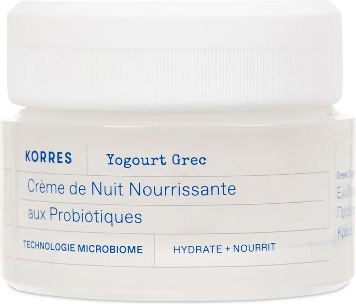 Korres Greek Yoghurt Beruhigende probiotische Nachtcreme (40 ml, Nachtcreme)