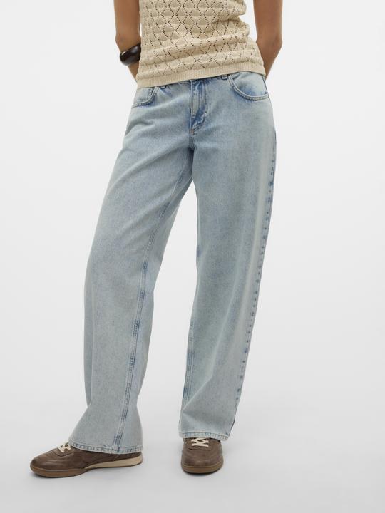 Produktbild Vero Moda VMRANCY Mid Rise Weiter Beinschnitt Jeans Weit geschnitten (W29/L32)