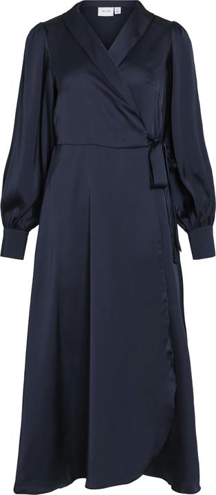 Actual product image Vila Long-sleeved midi wrap dress (38)