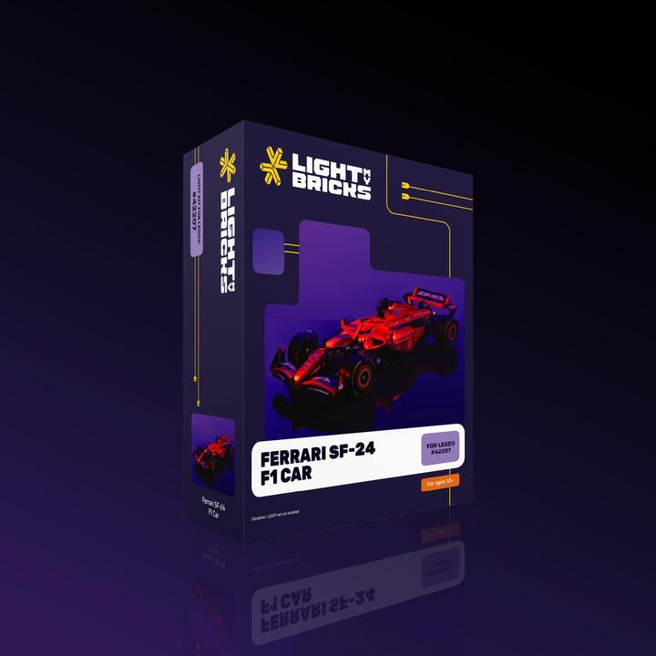 Image du produit Light my bricks LMB 2.0 Jeu de lumières LED pour LEGO 42207 Ferrari SF-24 F1 Rennauto