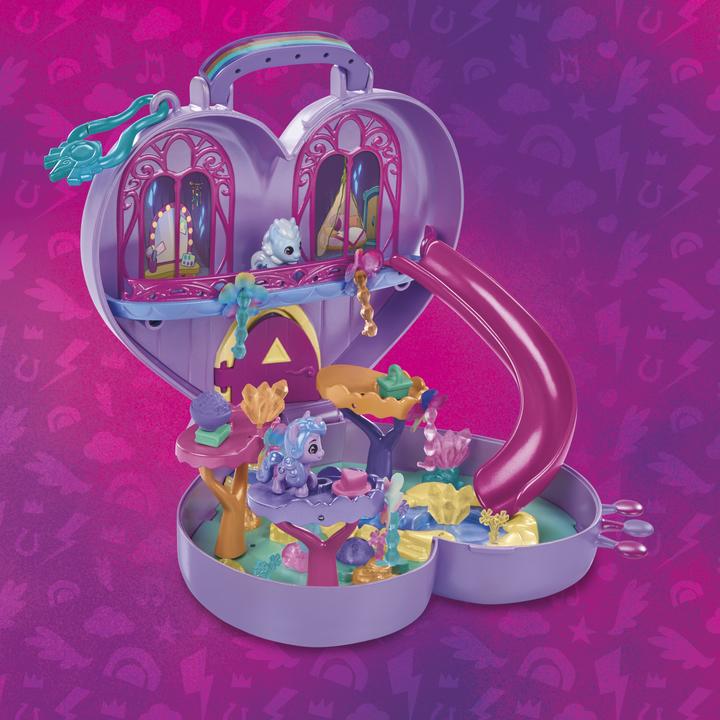 Image du produit My Little Pony Mini World Magic Mini-monde de jeu Forêt de Bridlewood, set de jeu à assembler avec Izzy