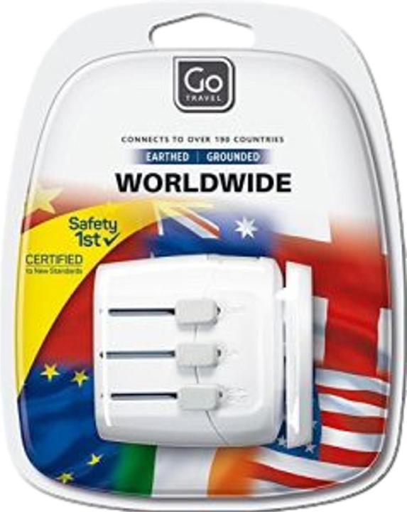 Produktbild Go Travel Worldwide Adaptor Earthed