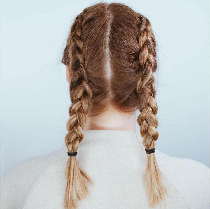 Produktbild Parsa Beauty Parsa Zopfhalter mini, dünn, metallfrei, schwarz (Haargummi)
