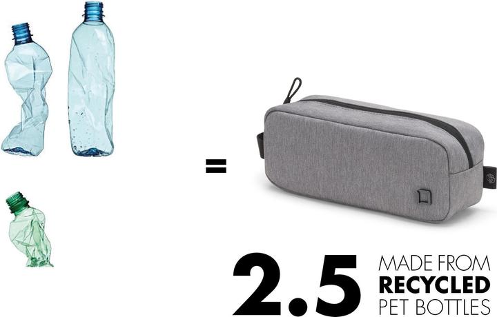 Immagine prodotto Dicota Borsa da viaggio Eco Accessori Pouch MOTION Grigio chiaro