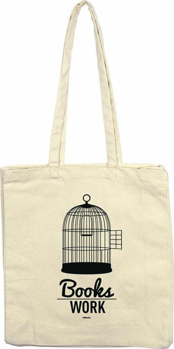 Produktbild Books Work,Stofftasche