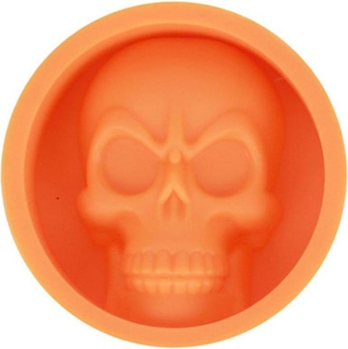 Actual product image König Design Silicone ice cube mould skull skull ice cubes ice for whiskey wine bar party