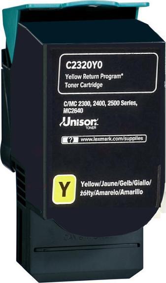 Actual product image Lexmark C242XY0 (Y)