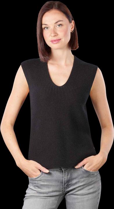 Actual product image Marc O'Polo V-Neck Pullover Leeveless Black (M)