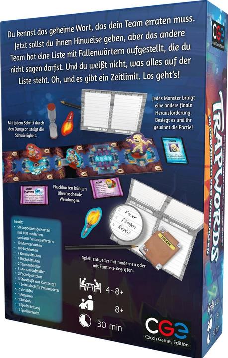 Immagine prodotto Czech games edition Trapwords (Tedesco)