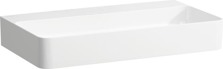 Laufen VAL washbasin, undermount, without tap hole, without overflow, 750x420mm, H810285 (785 mm, 750 mm)
