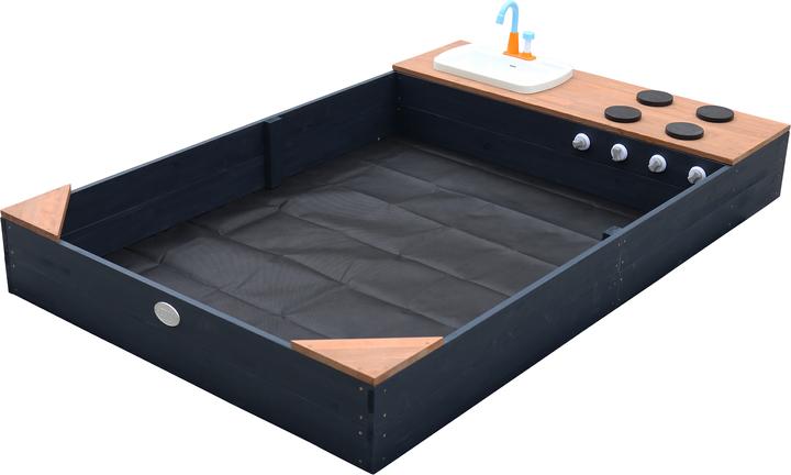 Axi Sandbox with play kitchen line