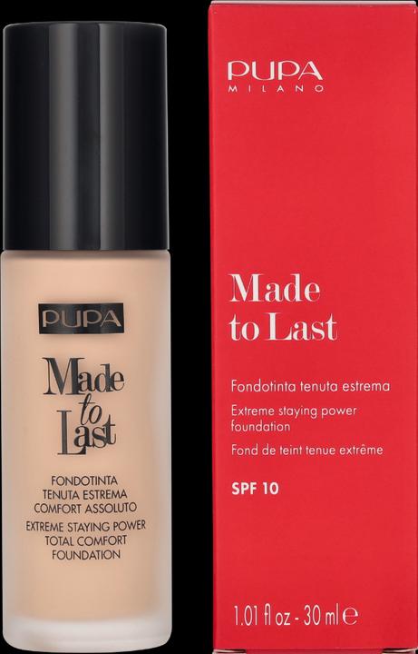 Produktbild Pupa Milano Made To Last Foundation (030 Natural Beige)