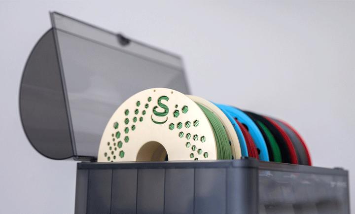 Actual product image Filament High Speed PLA Refill Arctic White 1kg 1.75mm (PLA, 1.75 mm, 1000 g, White)