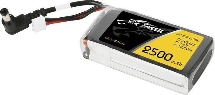 Actual product image Tattu Battery for Fatshark (7.40 V, 2500 mAh)
