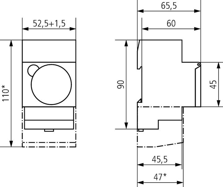 Actual product image Theben SUL 188 g (2-pole)