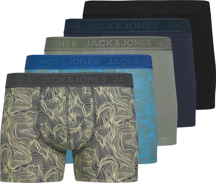 Jack & Jones 5er-pack Boxershorts Boxershorts (S, 5er Pack)