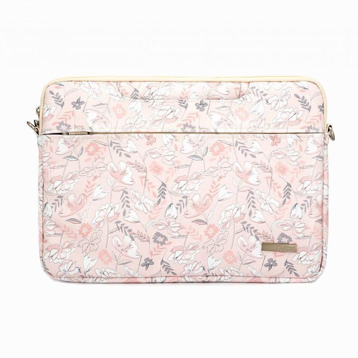 Immagine prodotto iLike Borsa per computer portatile in tessuto da 13-14 pollici con cinturino a fiore (14")