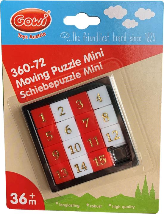 Produktbild Gowi Zahlenschiebe Puzzle klein (Deutsch)
