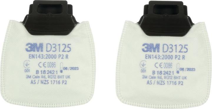 Produktbild 3M Secure Click Cartridge A2P3 R D8095 (Atemschutzmaske Ersatzfilter)