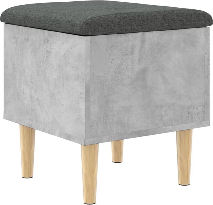 Immagine prodotto VidaXL Panca con contenitore in cemento grigio 42x42x46 cm (42 cm)