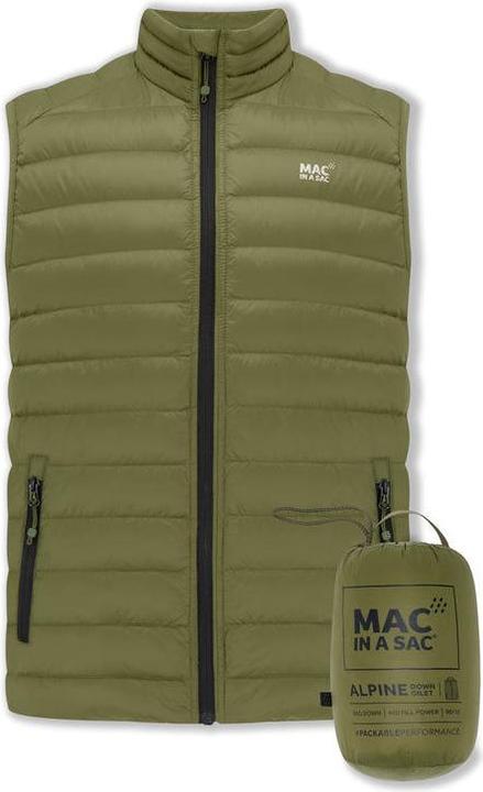 Image du produit Mac in a Sac Gilet Doudoune Hommes ALPINE (XL)