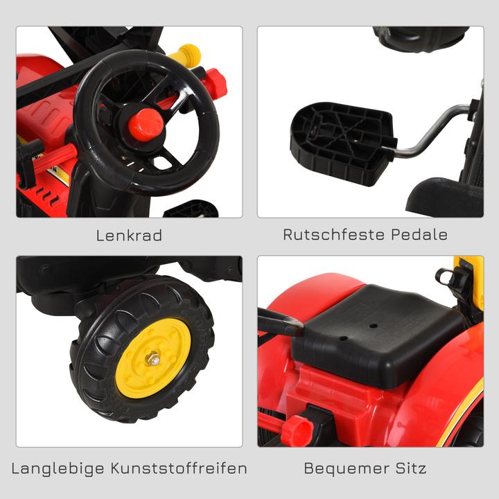 Produktbild Homcom Tretbagger mit Frontlader