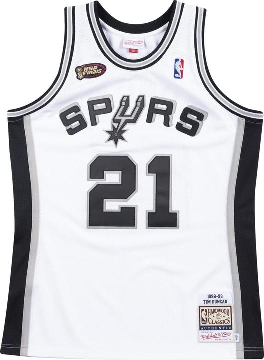 Actual product image Mitchell & Ness nba jersey san antonio spurs tim duncan (L)