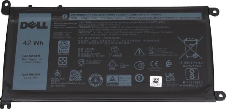 Immagine prodotto Dell WDX0R (3 Celle, 3500 mAh)
