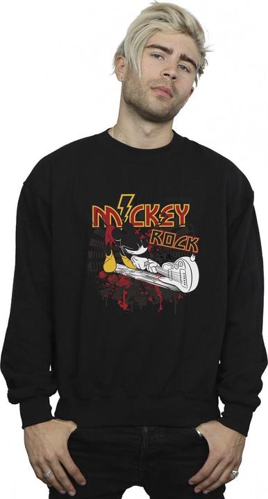 Image du produit Disney - Sweat MICKEY MOUSE SMASH GUITAR ROCK - Homme (XL)