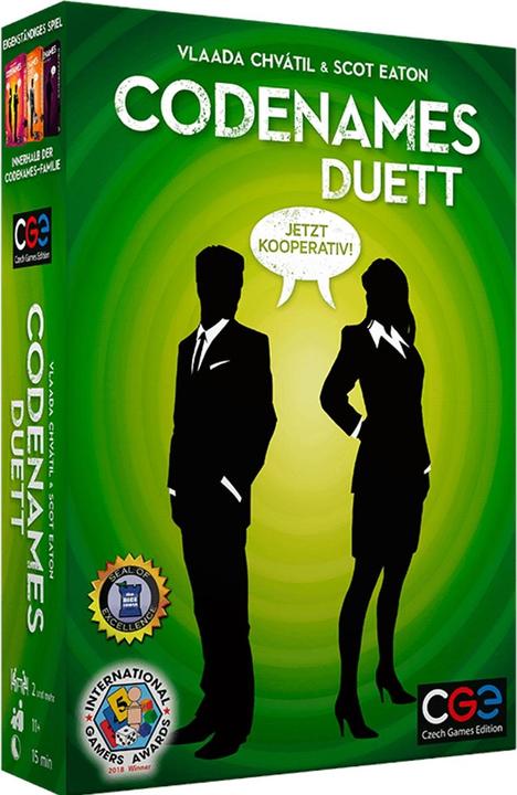 Actual product image Czech games edition Codenames Duet (German)