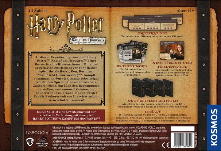 Immagine prodotto Kosmos FKS6808000 - Magia e pozioni: Harry Potter - La battaglia per Hogwarts (espansione DE) (Tedesco)
