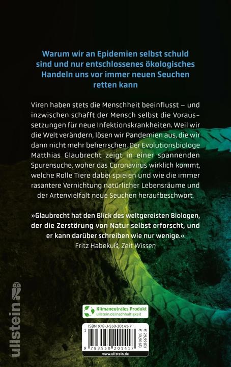 Produktbild Die Rache des Pangolin (Deutsch, Matthias Glaubrecht, 2022)