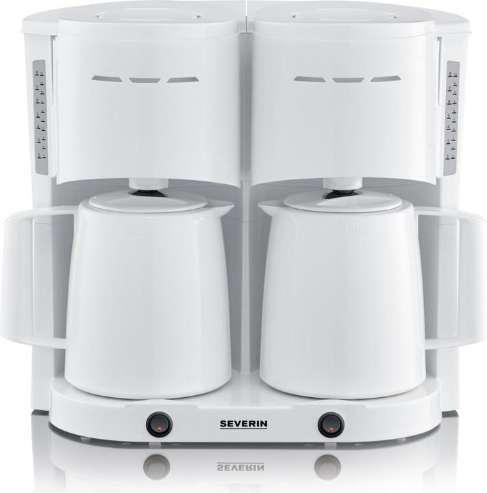 Image du produit Severin KA 9314 Cafetière blanche Capacité=16 tasses Verseuse isotherme