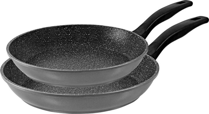 Actual product image Stoneline Pan set, 2 pieces, 20/28 cm (28 cm, Frying pan, Aluminium)
