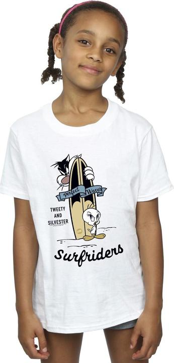Produktbild Looney Tunes Tweety And Sylvester Perfect Waves TShirt Mädchen (104)